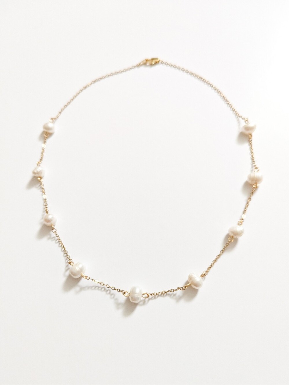 Freshwater Pearl Gold-plated Necklace